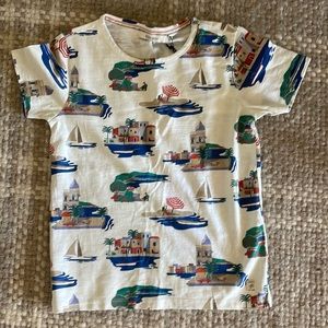 Sissy-boy nautical print tshirt from Netherlands